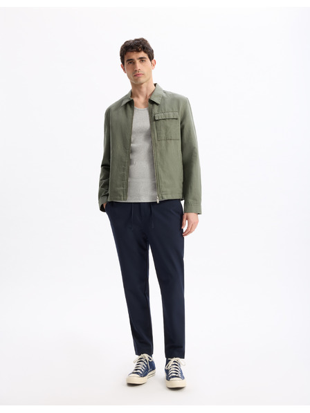 Celio Pantaloni bărbați albastru închis Celio Cosmart