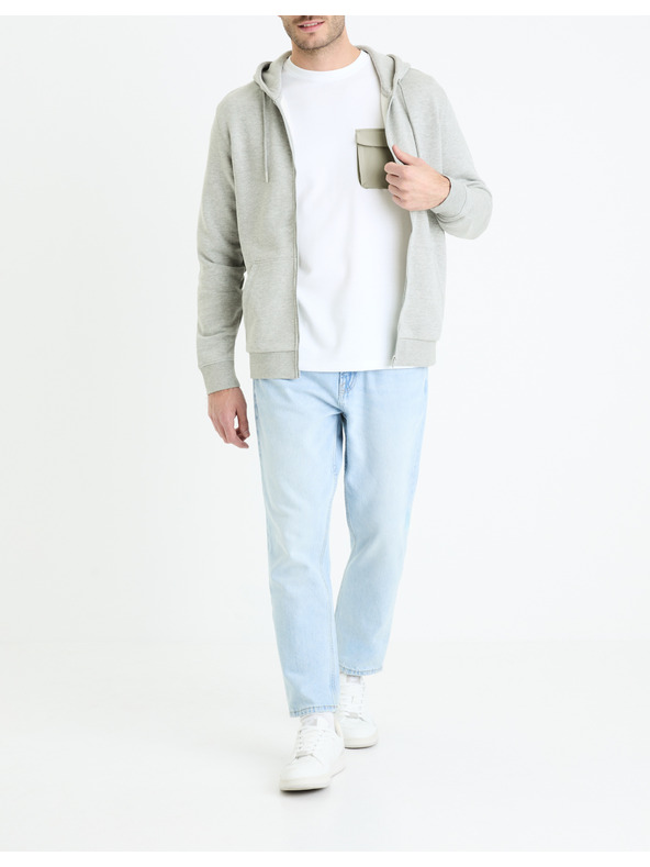 Celio Hanorac basic gri deschis pentru bărbați Celio Fethree