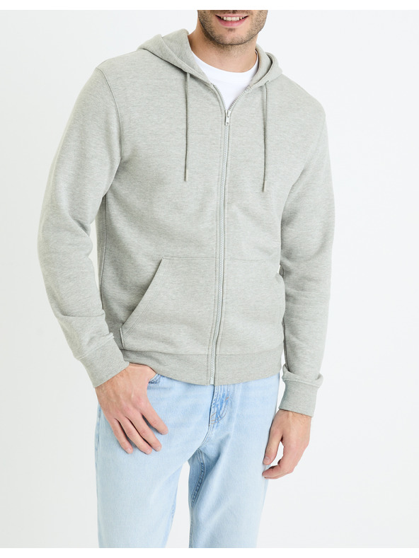 Celio Hanorac basic gri deschis pentru bărbați Celio Fethree