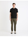 Celio Tricou polo basic negru pentru bărbați Celio Gesohel