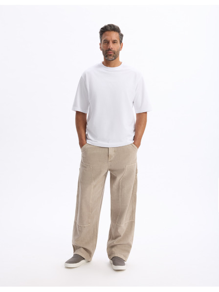 Celio Tricou alb pentru bărbați Celio Gehem