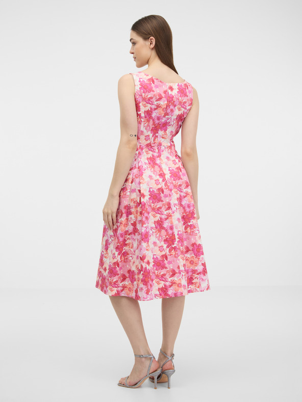 Orsay Rochie roz cu flori pentru femei ORSAY