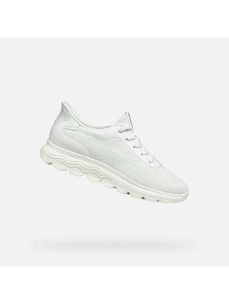 Geox Adidași Geox Spherica Plus albi pentru femei