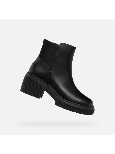 Geox Botine negre pentru femei Geox Spherica EC15