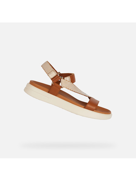 Geox Sandale portocalii pentru femei Geox Xand 2s