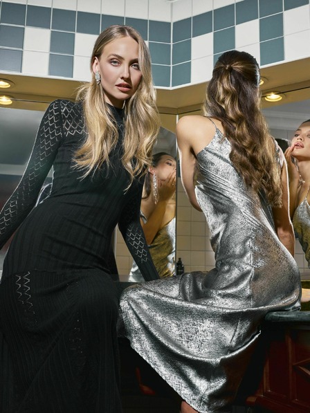 Orsay Rochie maxi neagră pentru femei ORSAY