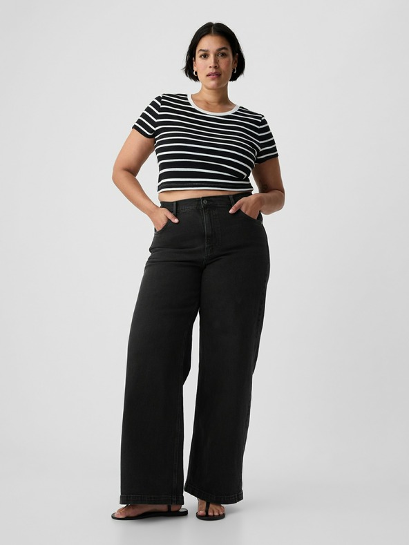GAP Blugi High Rise Stride Wide GAP