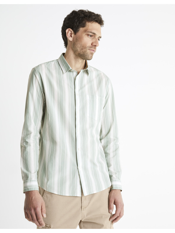 Celio Cămașă din bumbac Bastripes Celio