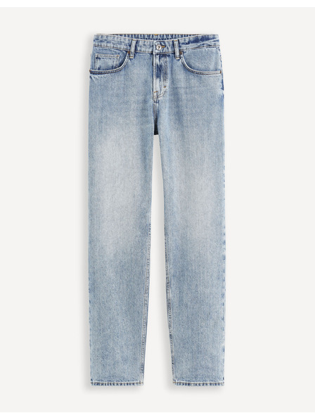 Celio Blugi pentru bărbați Celio C15 cu croială dreaptă, albastru deschis Dostraight