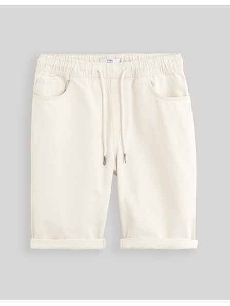 Celio Pantaloni scurți din denim crem pentru bărbați Celio Dojogdenbm