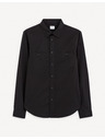 Celio Cămașă neagră pentru bărbați Celio Gagusti2