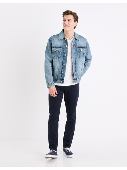 Celio Pantaloni bărbați albastru închis Celio Gofive