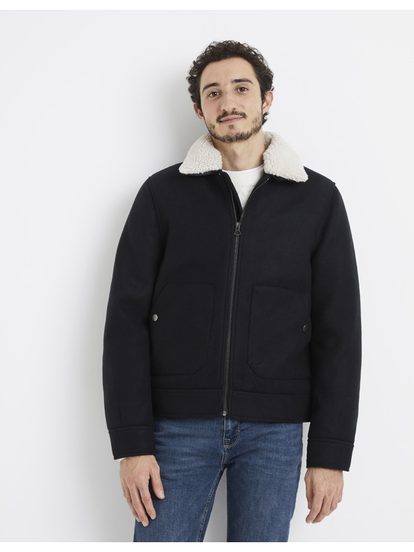 Celio Jachetă albastru închis Celio Vujackwoo2