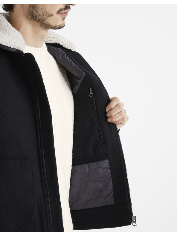 Celio Jachetă albastru închis Celio Vujackwoo2