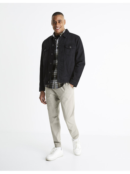 Celio Pantaloni pentru bărbați Celio Voyage gri deschis