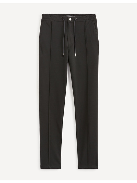 Celio Pantaloni negri pentru bărbați Celio 24H Cobozal