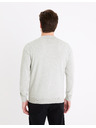 Celio Pulover basic gri deschis pentru bărbați Celio Decoton