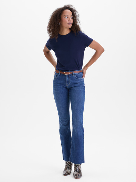 Orsay Tricou cu mânecă scurtă de damă albastru închis ORSAY