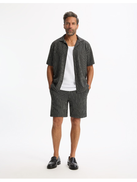 Celio Pantaloni scurți din pânză Gostripebm