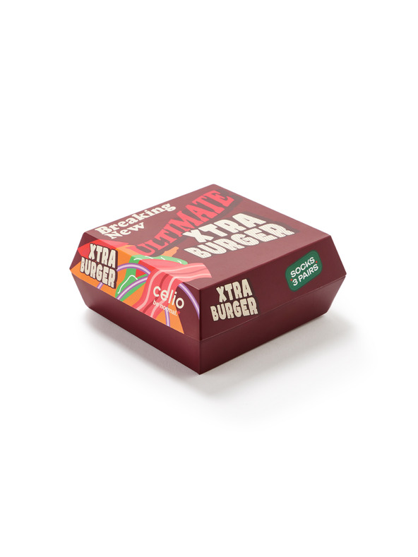 Celio Pachet cadou de șosete Fast food