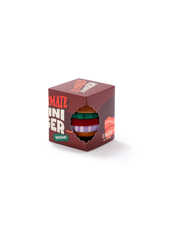 Celio Pachet cadou de șosete Burger