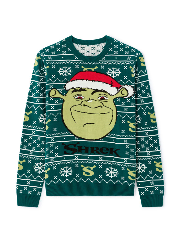 Celio Pulover de Crăciun Shrek
