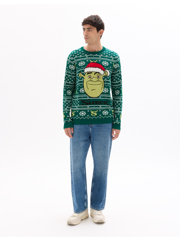 Celio Pulover de Crăciun Shrek