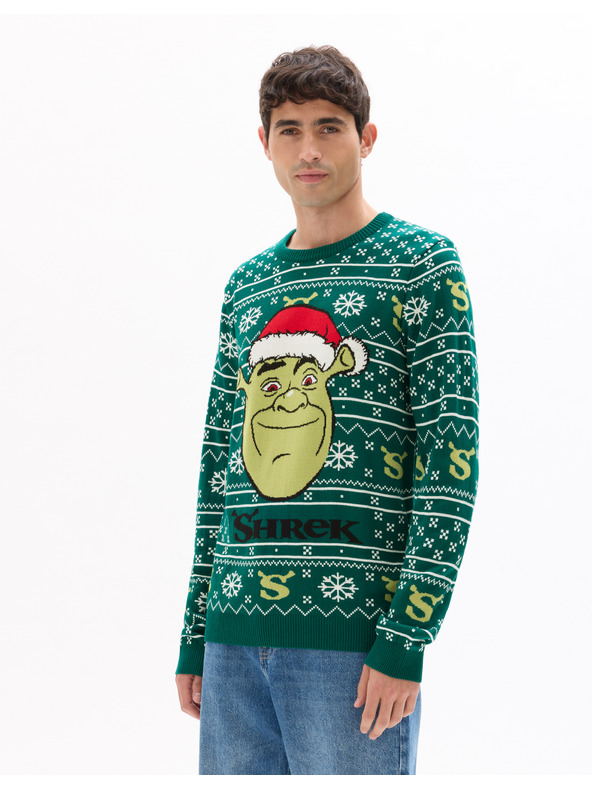 Celio Pulover de Crăciun Shrek