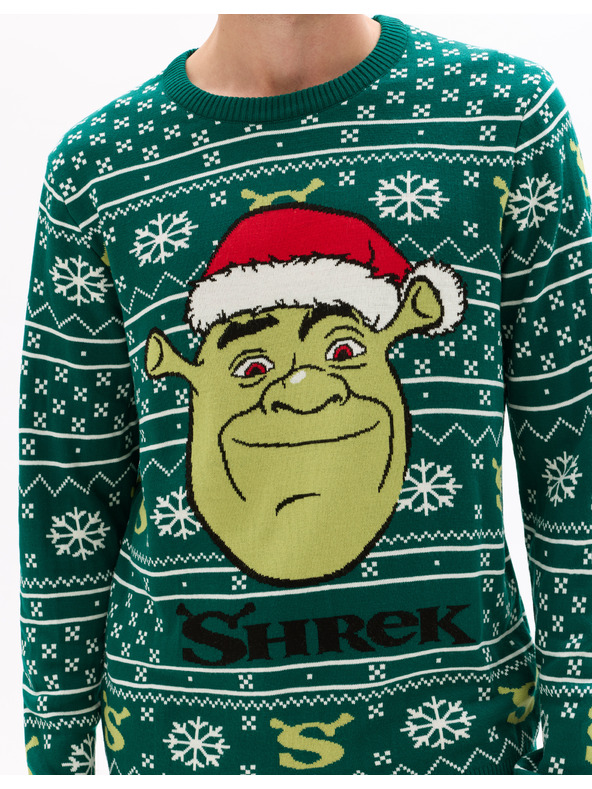 Celio Pulover de Crăciun Shrek