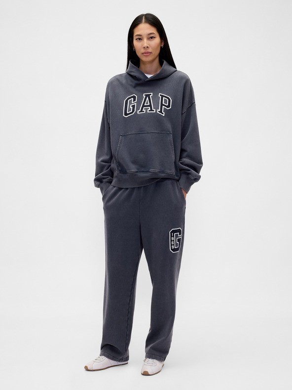 GAP Pantaloni de trening cu logo Heavyweight GAP