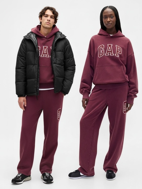 GAP Pantaloni de trening cu logo Heavyweight GAP