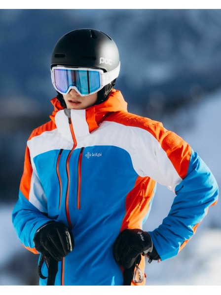 Kilpi Jachetă de schi premium unisex Kilpi DEXEN-U Albastru - roșu