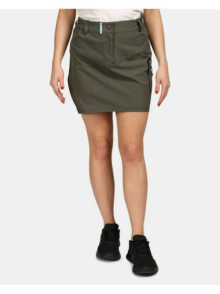 Kilpi Fustă sport kaki pentru femei Kilpi ANA
