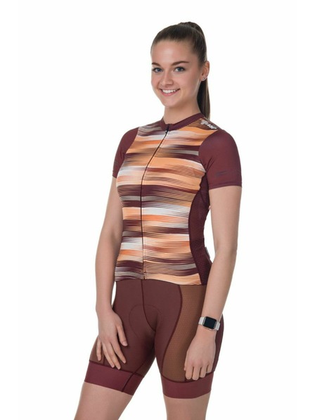 Kilpi Wine Orange tricou de ciclism pentru femei Kilpi MOATE