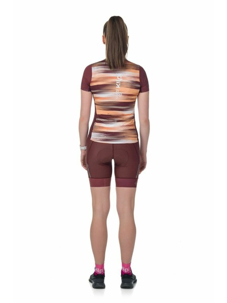 Kilpi Wine Orange tricou de ciclism pentru femei Kilpi MOATE