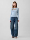 GAP Tricou cu mânecă lungă GAP