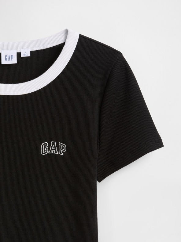GAP Tricou Rib Logo GAP