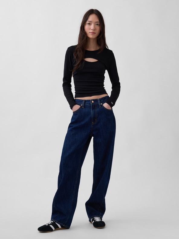 GAP Tricou cu mânecă lungă GAP