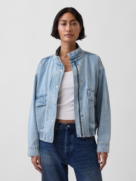 GAP Bomber oversize din jeans GAP