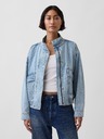 GAP Bomber oversize din jeans GAP