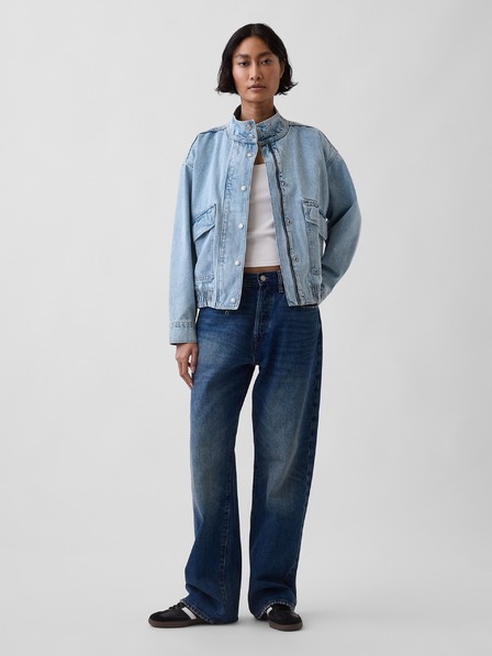 GAP Bomber oversize din jeans GAP