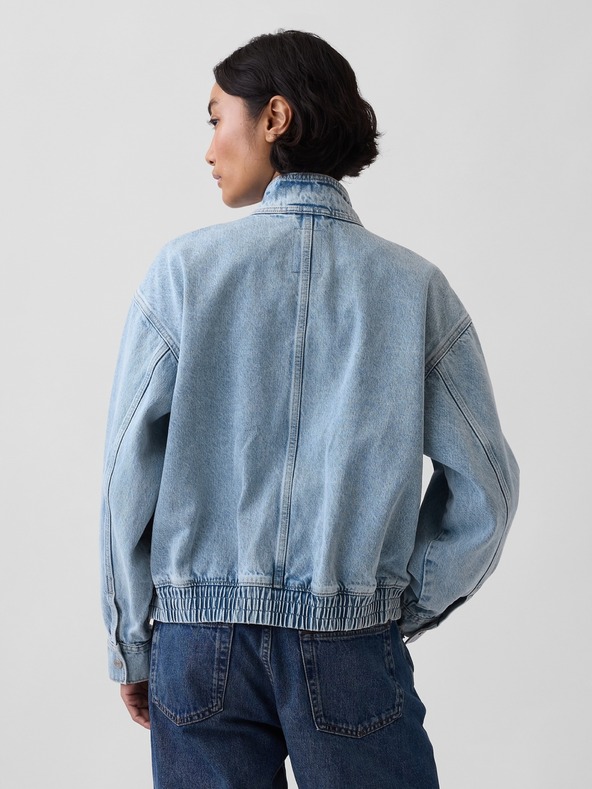 GAP Bomber oversize din jeans GAP