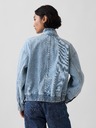 GAP Bomber oversize din jeans GAP