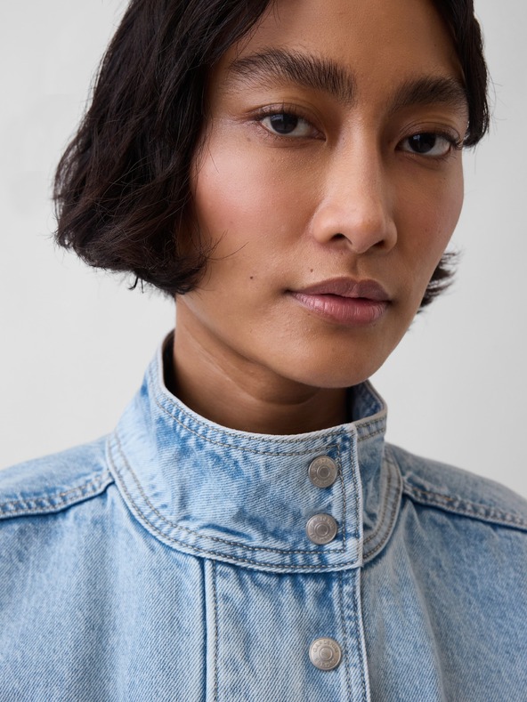 GAP Bomber oversize din jeans GAP