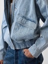 GAP Bomber oversize din jeans GAP