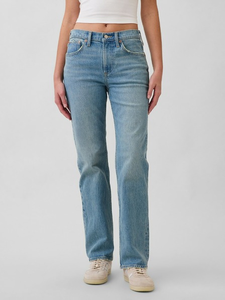 GAP Blugi Mid Rise relaxed straight GAP