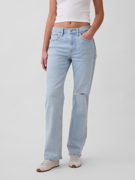 GAP Blugi Mid Rise relaxed straight GAP
