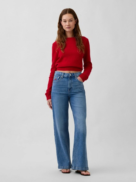 GAP Blugi High Rise stride wide-leg GAP