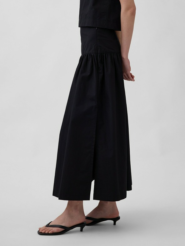 GAP Fustă maxi din poplin GAP