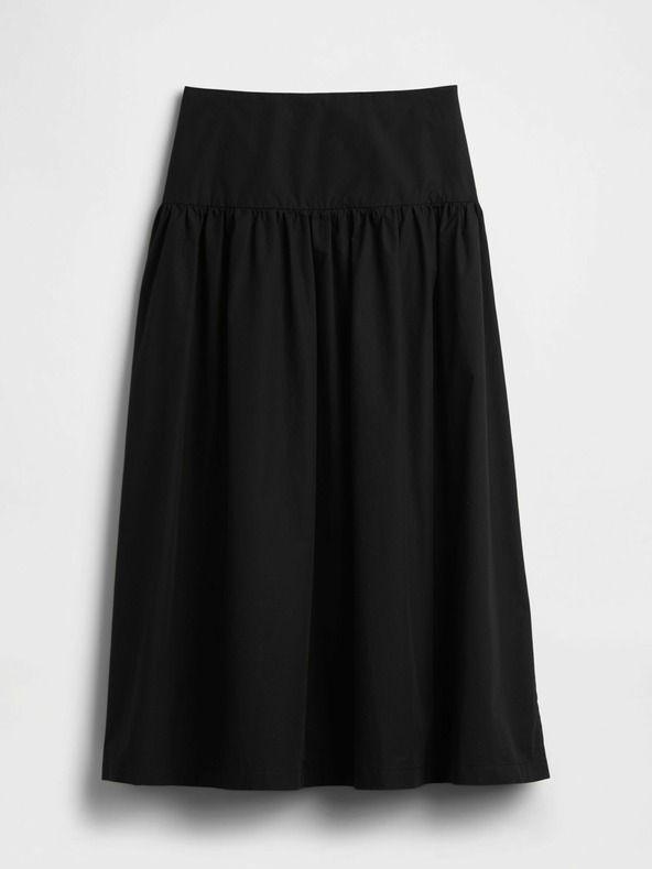 GAP Fustă maxi din poplin GAP